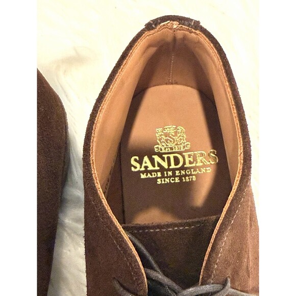 Sanders Hi-Top Chukka Boots Men 7.5 US Playboy Steve McQueen Polo Snuff Suede main image 14